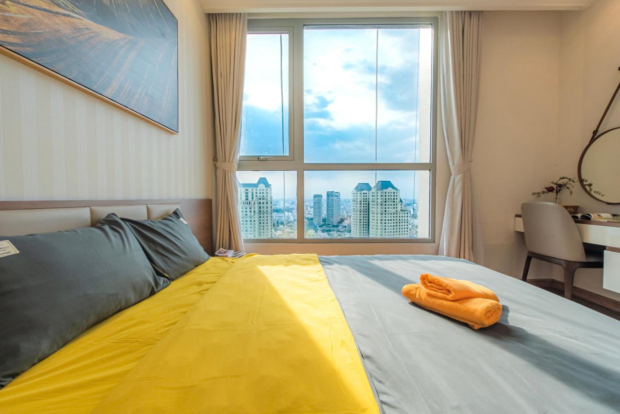 Chalton Suites - Landmark 81 Area, Ice Rink & Grand Park Ho Chi Minh-stad Buitenkant foto
